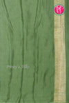 PURE KADDI BANARASI GEORGETTE SILK SAREE-Pastelgreen-PA23860