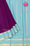 Pure Mysore Crepe Silk Saree- PA22264