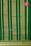 Pure Mysore Crepe Silk Saree -Mustardyellow And Bottlegreen-PA10699