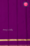 Pure Mysore Crepe Silk Saree-Purple-PA21800