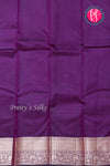 Pure Brocade Kanchipuram Silk Saree-Deeppurple-PA24536