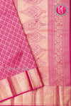 Pure Kanchipuram Silk Saree-Pink-PA04493