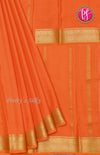 Pure Mysore Crepe Silk Saree-PF46815
