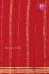 Pure Mysore Crepe Silk Saree -Red-PF46924