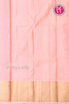 Pure Kanchipuram Silk Saree-Red And lightpink-PF81272