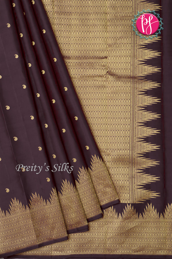 Pure Kanchipuram Silk Saree-PF72344