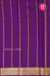 Pure Mysore Crepe Silk Saree-Mauve And Purple-PA22436