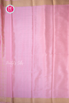 Pure Mysore Crepe Silk Saree-Pastelpink- PA57163
