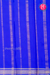 Pure Mysore Crepe Silk Saree -Royalblue-PF46924