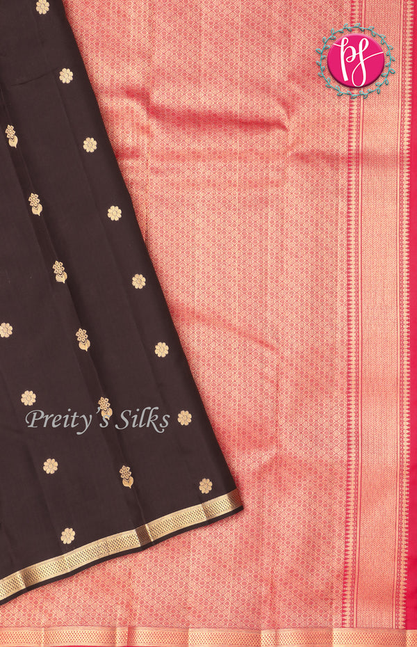 Pure Kanchipuram Silk Saree-PF68694