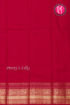 Pure Kanchipuram Silk Saree-Deepdarkplum And Red-PA23601