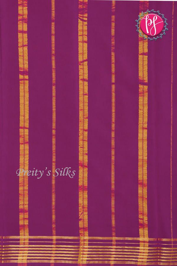 Premium Pure Mysore Crepe Silk Saree -PF80903
