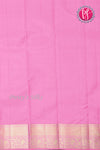 Pure Brocade Kanchipuram Silk Saree - light pink-PA04492