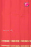 Half Pure Kanchipuram Silk Saree-DeepWine And Red-PA27022
