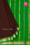 Pure Mysore Crepe Silk Saree -PF80459