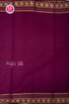 Pure Mysore Crepe Silk Saree-LavenderAnd Wine-PA56162