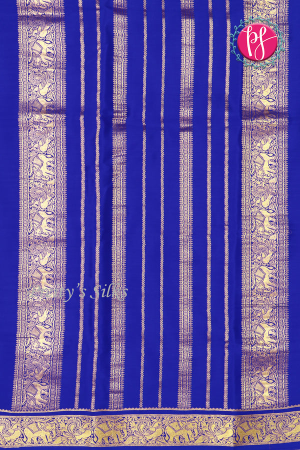 Pure Mysore Crepe Silk Saree-PF77430