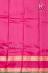 Pure Kanchipuram Silk Saree-Green And pink-PF63079
