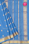 Pure Mysore Crepe Silk Saree-PF77430