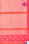 Kanchipuram Soft Silk Saree-Deep Navy Blue And Watermelonpink-PA27323