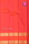 Pure Kanchipuram Silk Saree-Navyblue And Red-PA23514