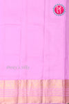 Pure Kanchipuram Silk Saree-Bottlegreen And Lightpink-PA23514