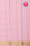 Pure Mysore Crepe Silk Saree-Soft Rose-PA26341