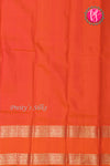 Pure Kanchipuram Silk Saree-Wine And Tomato Red-PA27022