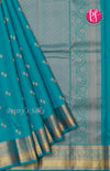 Pure Kanchipuram Silk Saree -Skyblue-PF59189