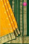 Pure Mysore Crepe Silk Saree-PF77379