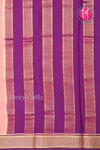 Pure Mysore Crepe Silk Saree-Lightpink And Purple- PA22389