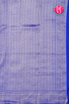 Pure Brocade Designer Crepe Silk Saree-Royalblue-PA35819