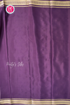 Pure Mysore Crepe Silk Saree-Onionpink And Deepwine- PA57314