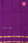 Half Pure Kanchipuram Silk Saree-Peacockblue And Purple-PA25965
