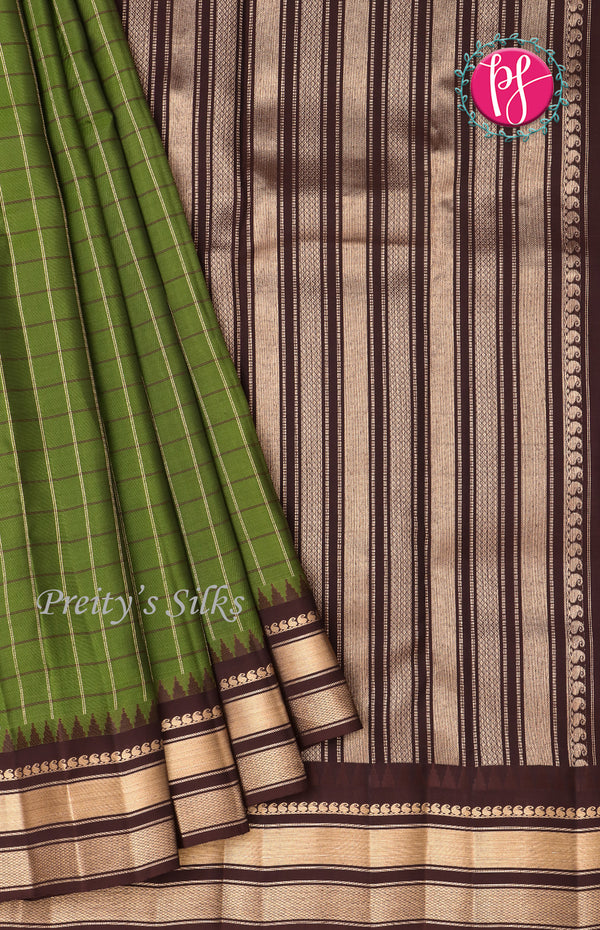 Pure Kanchipuram Silk Saree-PF68661