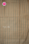 Soft Tussar Silk Saree With Bar Barry checks-PA55694