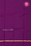 Half Pure Kanchipuram Silk Saree-Purple-PF82229