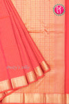 Pure Kanchipuram Silk Saree-Orange-PA34518