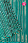 PURE KADDI BANARASI GEORGETTE SILK SAREE-Darkgreen-PA14778