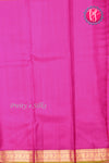 Kanchipuram Soft Silk Saree-Orange And Pink-PA20390