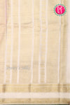 Pure Designer Crepe Silk Saree-Red And Halfwhite-PA20827