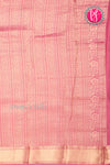 PURE KADDI BANARASI GEORGETTE SILK SAREE-Pastelpink-PA23868