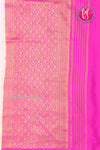 Pure Mysore Crepe Silk Saree Borderless Contrast colors-PA09550