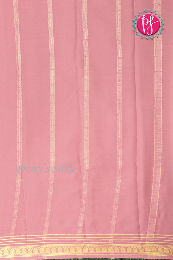 Pure Mysore Crepe Silk Saree -Chikku-PA03096