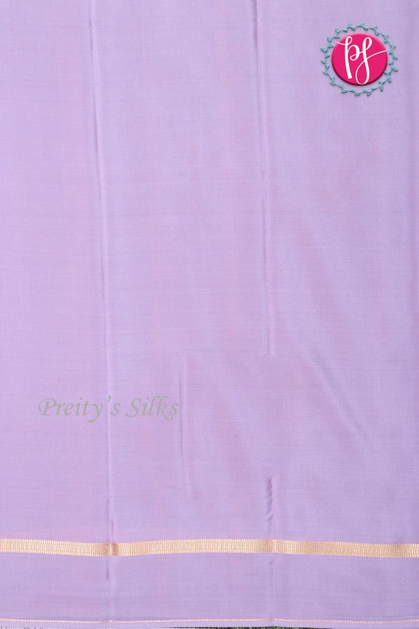 Pure Mysore Crepe Silk Saree-Mauve-PA19482