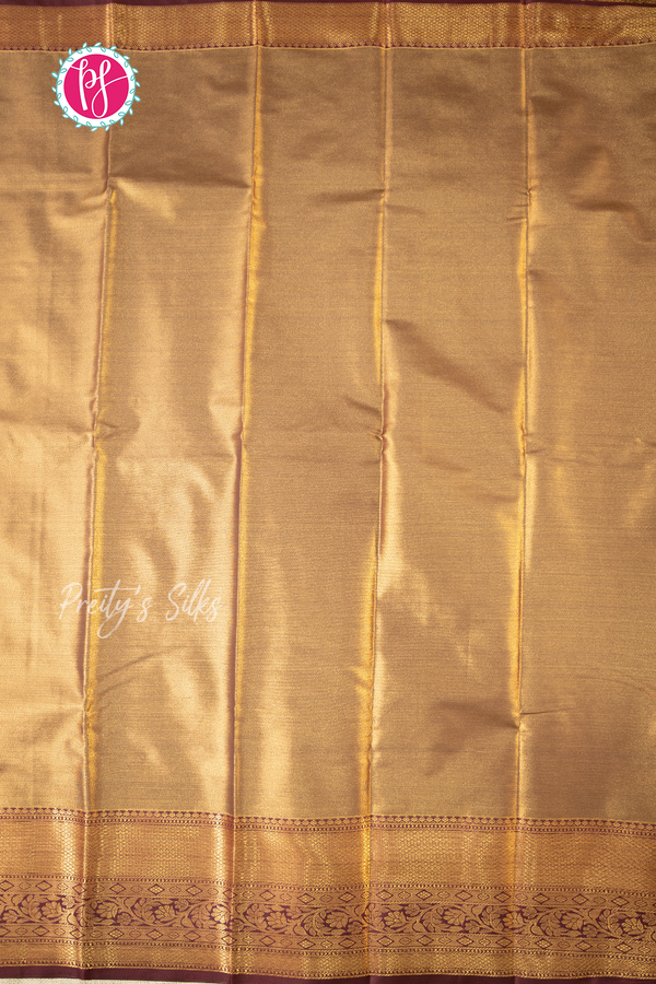 Semi Kanchipuram Silk Saree-PA57094