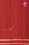 Pure Mysore Crepe Silk saree-GreenAnd pink-PF60726