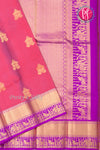 Pure Kanchipuram Silk Saree-Pink And Lavender-PF47881