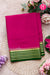 Pure Mysore Crepe Silk Saree-Pink And Green-PA28717