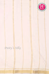 Pure Mysore Crepe Silk Saree -PF80456